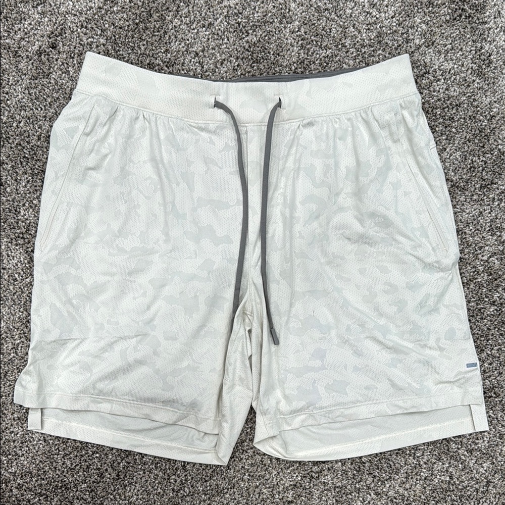 lululemon athletica White Athletic Shorts
